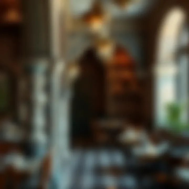 Historical decor elements in عمر الخيام